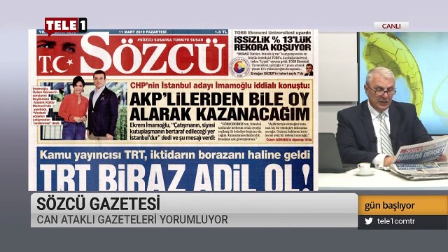 Kutuplaşmayı arttıran anket sonuçları mı - Gün Başlıyor (11 Mart 2019)