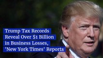 Trump's Taxes Indicate Major Financial Losses In The Past