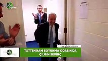 Tottenham soyunma odasında çılgın sevinç