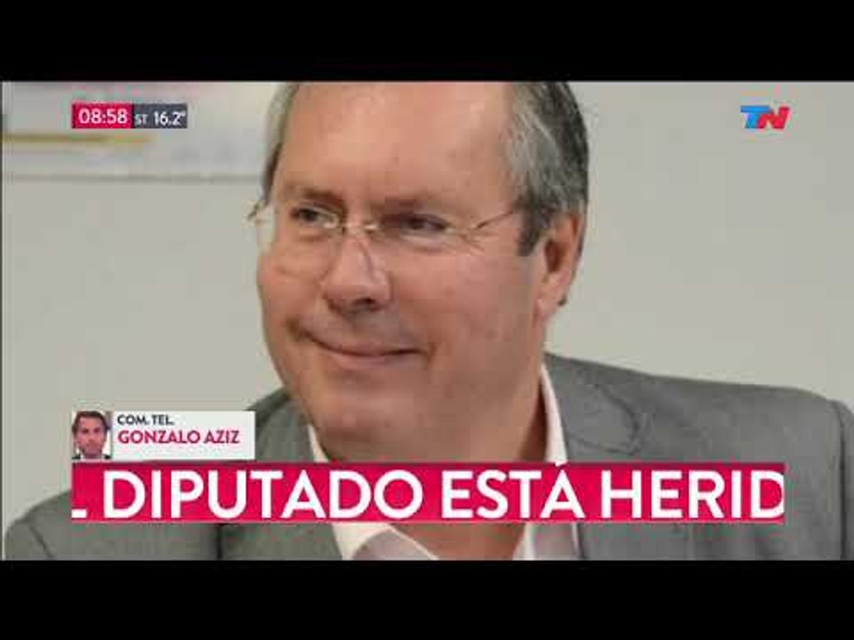 Ataque a un diputado en la esquina del Congreso: balearon al diputado Héctor Olivares, de Cambiemos