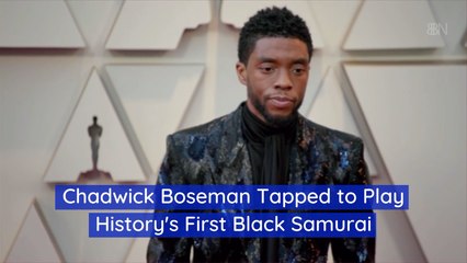Chadwick Boseman Is The First Black Samurai