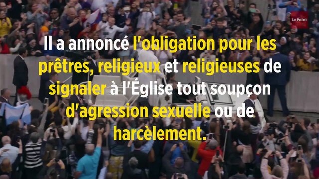 Église : le pape François contraint le clergé à signaler les abus sexuels