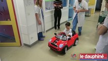 VOIRON A l’hôpital, les enfants vont au bloc opératoire en voiturettes électriques