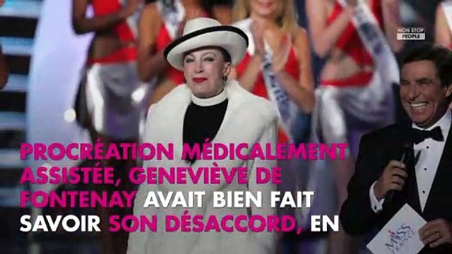 Geneviève de Fontenay opposée à la PMA : Elle revient sur ses propos polémiques