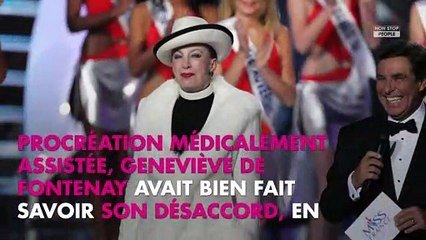 Geneviève de Fontenay opposée à la PMA : Elle revient sur ses propos polémiques