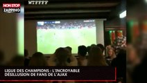 Ligue des champions : l'incroyable désillusion de fans de l'Ajax (vidéo)