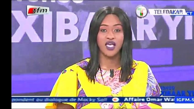 Xibaar yi de la Tfm du jeudi 09 mai 2019 : Dialogue politique