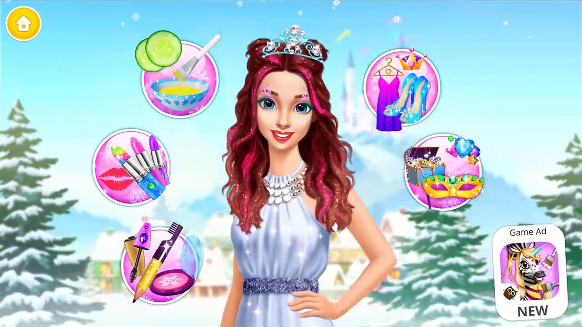 Disney Princess Sofia Makeover Video Play-Girls Games Online-Dress Up Games