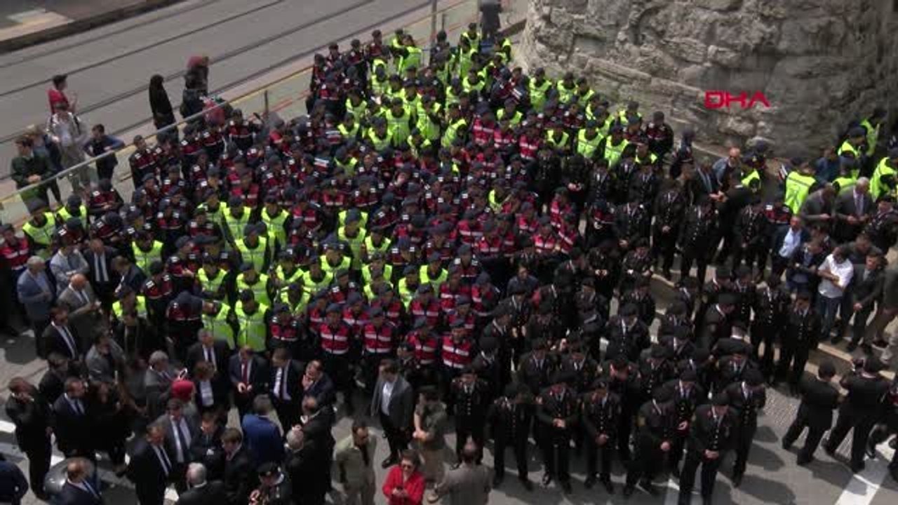 İstanbul-"Yaya Öncelikli Trafik" İçin Sultanahmet'e Yürüdüler -1