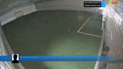 But de Emmanuel (0-2) - LES CASSE NOISETTES  Vs VIENNE CAMPING CAR - 09/05/19 21:00 - LIGUE 4