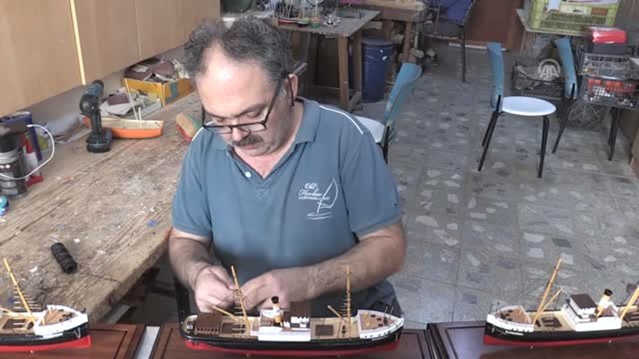 Milli Mücadele'nin 100. Yılına Özel 100 Maket Bandırma Vapuru