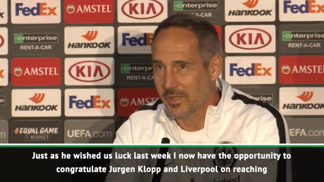 Frankfurt boss congratulates Jurgen Klopp
