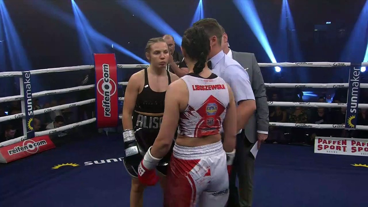 Sophie Alisch vs Bojana Libiszewska (04-05-2019) Full Fight 720 x 1280
