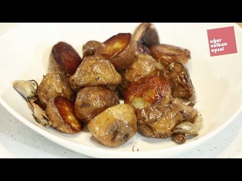 Fırında Elma Dilimli Enfes Patates Kızartması Tarifi