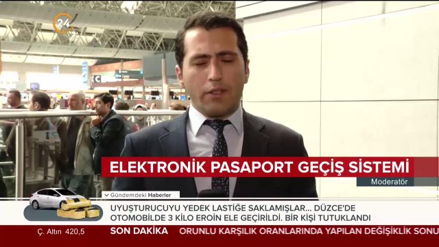 Parmak izi ve yüz tanıma ile pasaport kontrolünden geçilecek