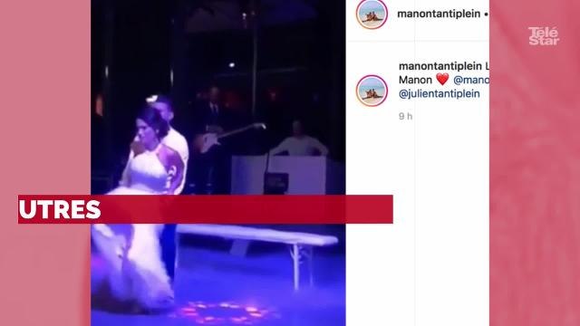 PHOTOS. Manon Marsault dévoile de nouveaux clichés de son mariage avec Julien Tanti