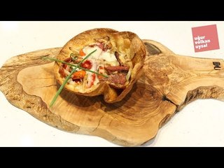 Tortilla Kaselerinde Alevli Sucuk (Ustasından Nefis Sucuk Tarifi)