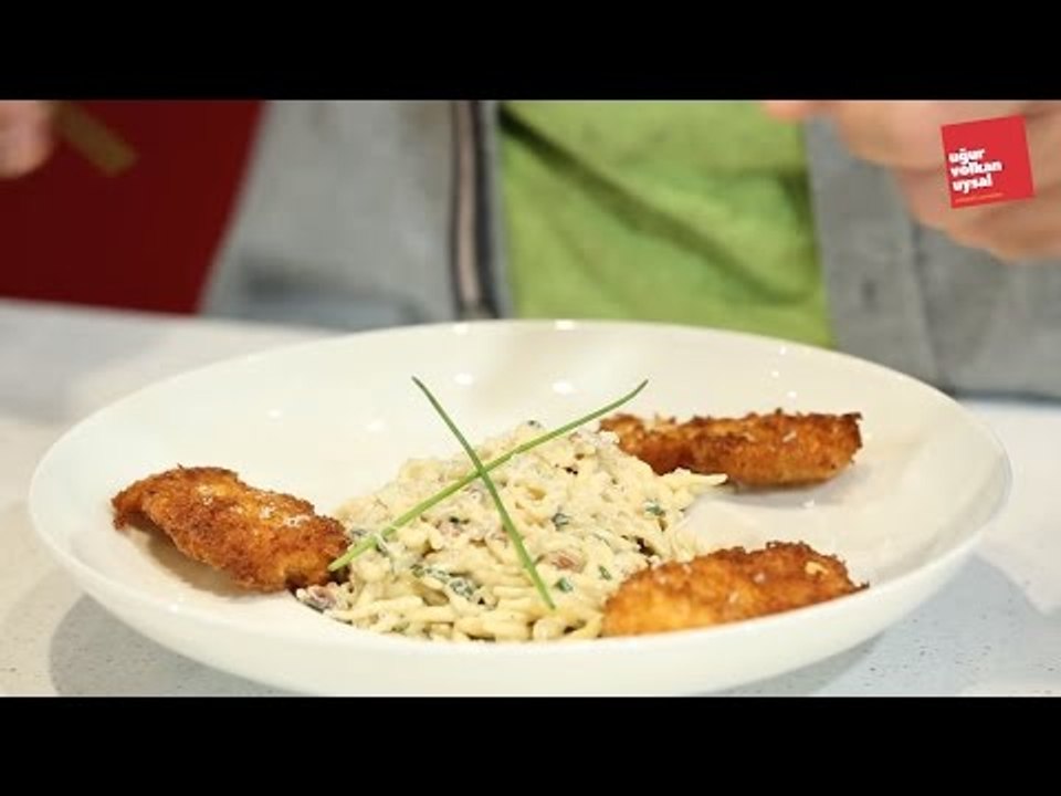 Enfes Çıtır Tavuklu Makarna Nasıl Yapılır? (Yemek Tarifleri)