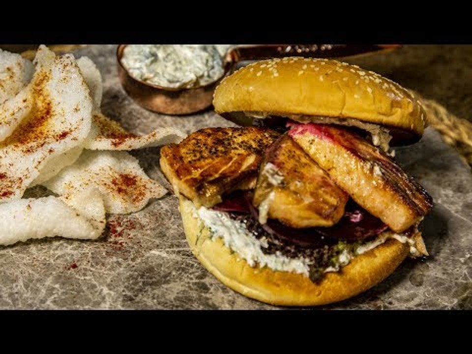 Enfes Somon Burger Nasıl Yapılır?