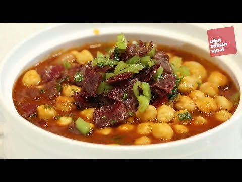 Pastırma Pastırma Olalı Böyle Nohut Görmedi (Pastırmalı Nohut Tarifi)