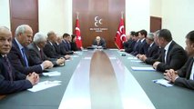 MHP Genel Başkanı Bahçeli, partisinin 15 il başkanıyla bir araya geldi - ANKARA