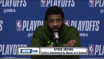 Kyrie Irving Celtics vs. Bucks ECSF Post-Series Press Conference