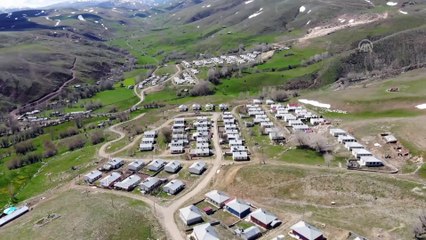 Bal arayan ayılar evlere zarar verdi - ERZİNCAN