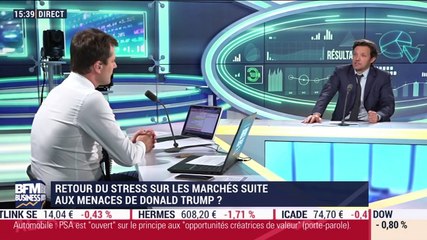 Les tendances sur les marchés: Retour du stress suite aux menaces de Donald Trump ? - 09/05