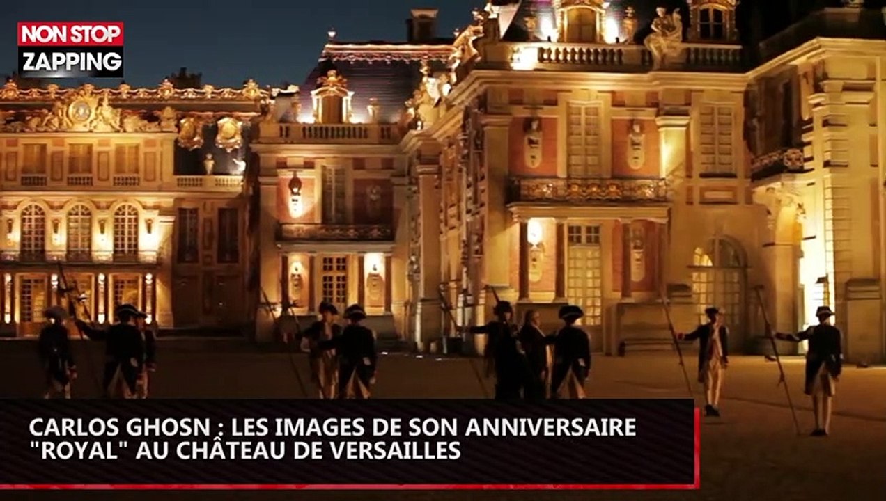Carlos Ghosn : les images de son anniversaire "royal" au château de Versailles font polémique (vidéo)
