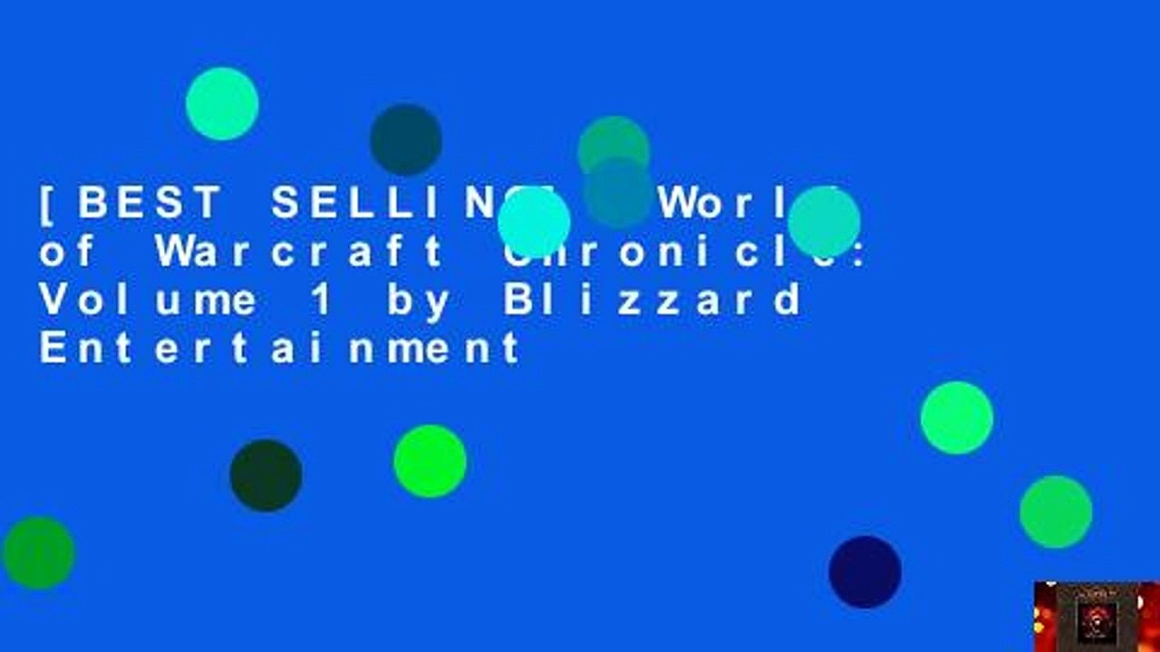 [BEST SELLING]  World of Warcraft Chronicle: Volume 1 by Blizzard Entertainment