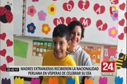Migraciones: por el Día de la Madre 16 extranjeras se nacionalizaron peruanas
