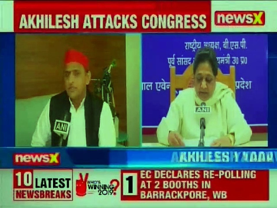 After Mayawati, Akhilesh Yadav slams Congress,...