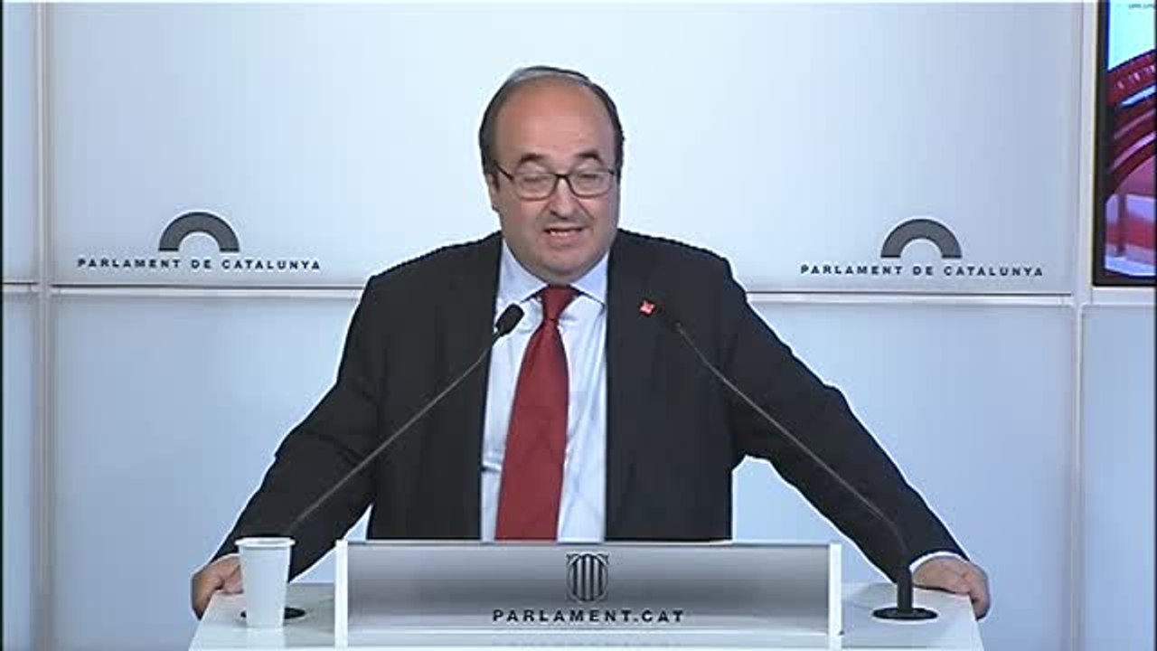 Iceta considera "un error" que no se aproveche la oportunidad de que un catalán presida el Senado