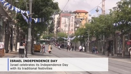 Israel marks Independence Day with fireworks, military parades