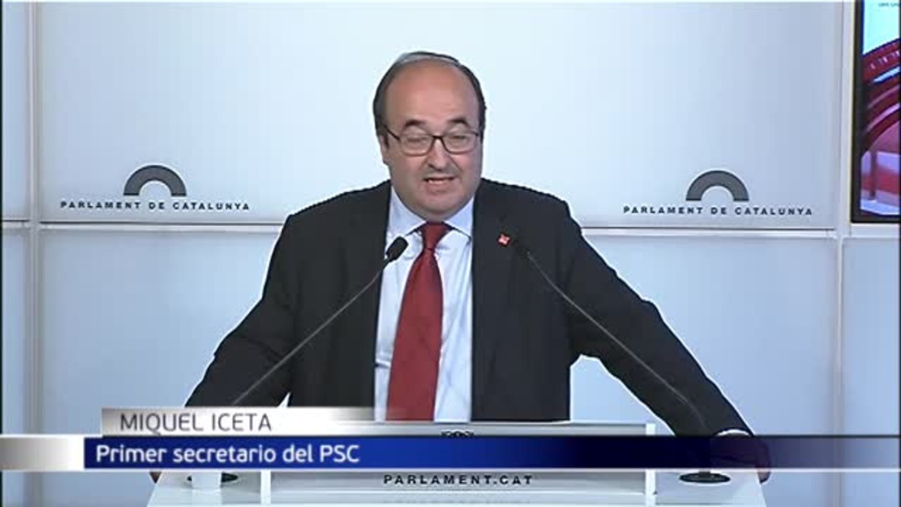 Iceta considera un "grave error" que los independentistas veten su designación como Senador