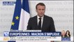 Emmanuel Macron sur les européennes: "Nous avons besoin de tout, sauf d'avoir le Rassemblement National en tête"