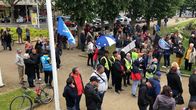 Saint-Nazaire. Manifestation de la fonction publique