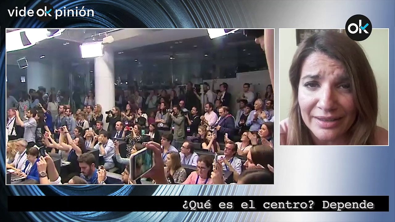 María Claver: "¿Qué es el centro? Depende"
