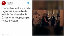 L’incroyable fête organisée par Carlos Ghosn au château de Versailles