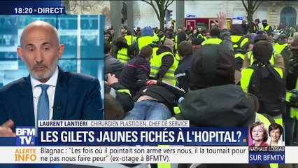 Les gilets jaunes fichés à l’hôpital ?