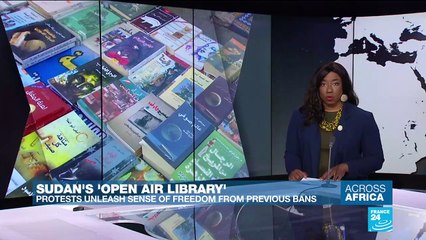 Sudan's 'open air library': Protests unleash sense of freedom from previous bans