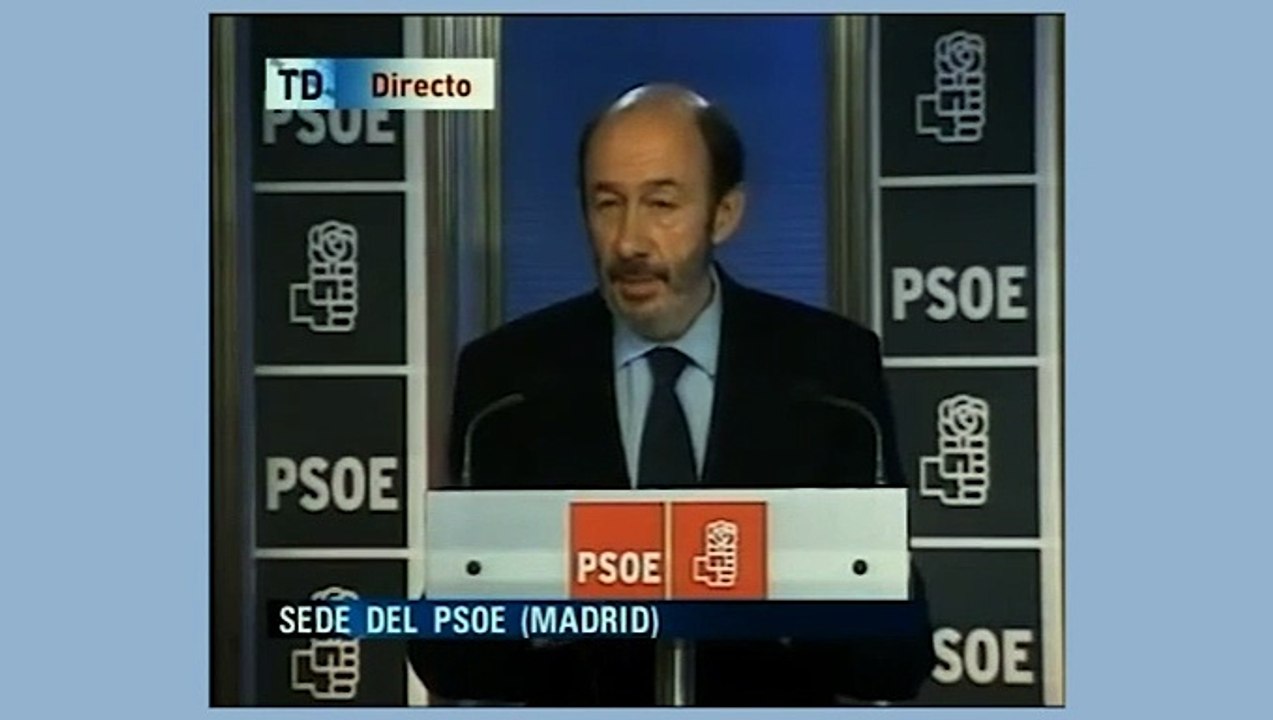 Rubalcaba: "Los españoles se merecen un Gobierno que no les mienta"
