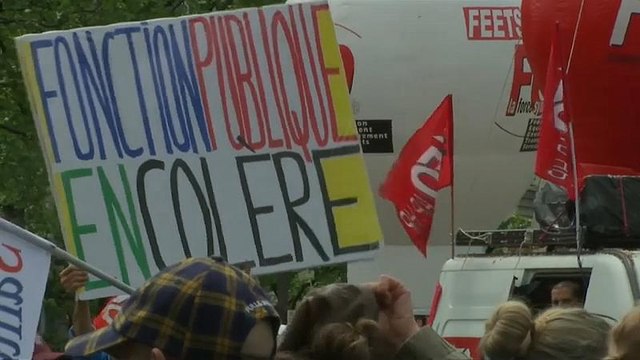 Francia, in sciopero i dipendenti pubblici
