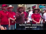 CNTE anuncia de paro nacional por Reforma Educativa