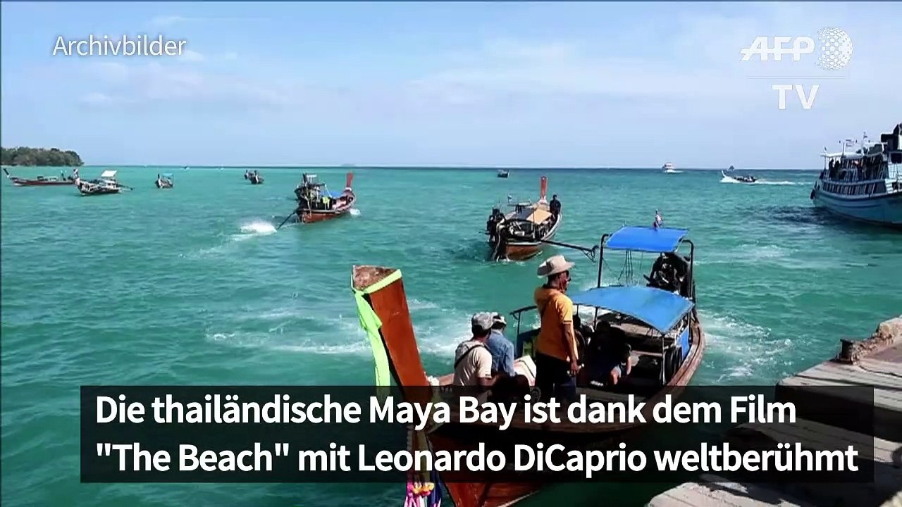 Traumstrand 'Maya Bay' in Thailand braucht Ruhe