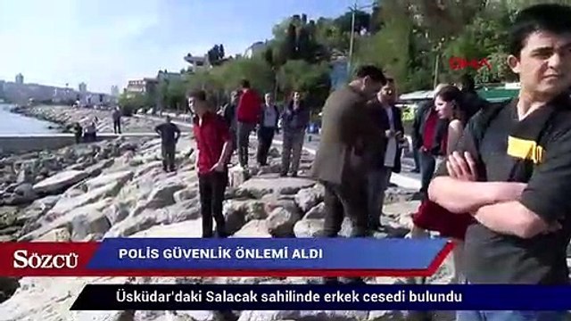 Üsküdar’daki Salacak sahilinde erkek cesedi bulundu
