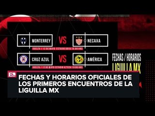 Así se jugarán los encuentros de los cuartos de final de Liguilla Mx
