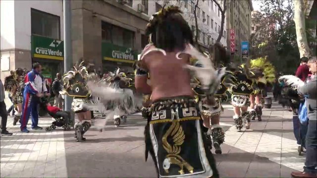 Bolivian and Peruvian dance festival in Chile