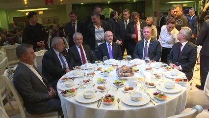 Kılıçdaroğlu, Ankara Mobilyacılar ve Lakeciker Geleneksel İftarı'na Katıldı
