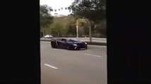 Il se venge d'un chauffard en Lamborghini en lui jetant des pierres